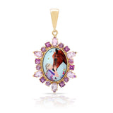 Pet Portrait Pendants