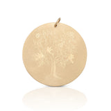 Tree of Life Engraved Disc