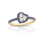 Diamond Heart Rings