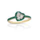 Diamond Heart Rings