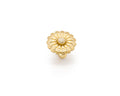 Gold and Diamond Flower Ring