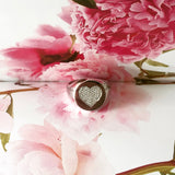 Diamond Heart Signet Ring