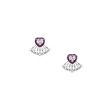 Ruffle Set Ear Jackets