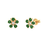 Flower Stud Earrings