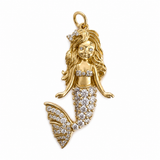 Diamond Mermaid Charm