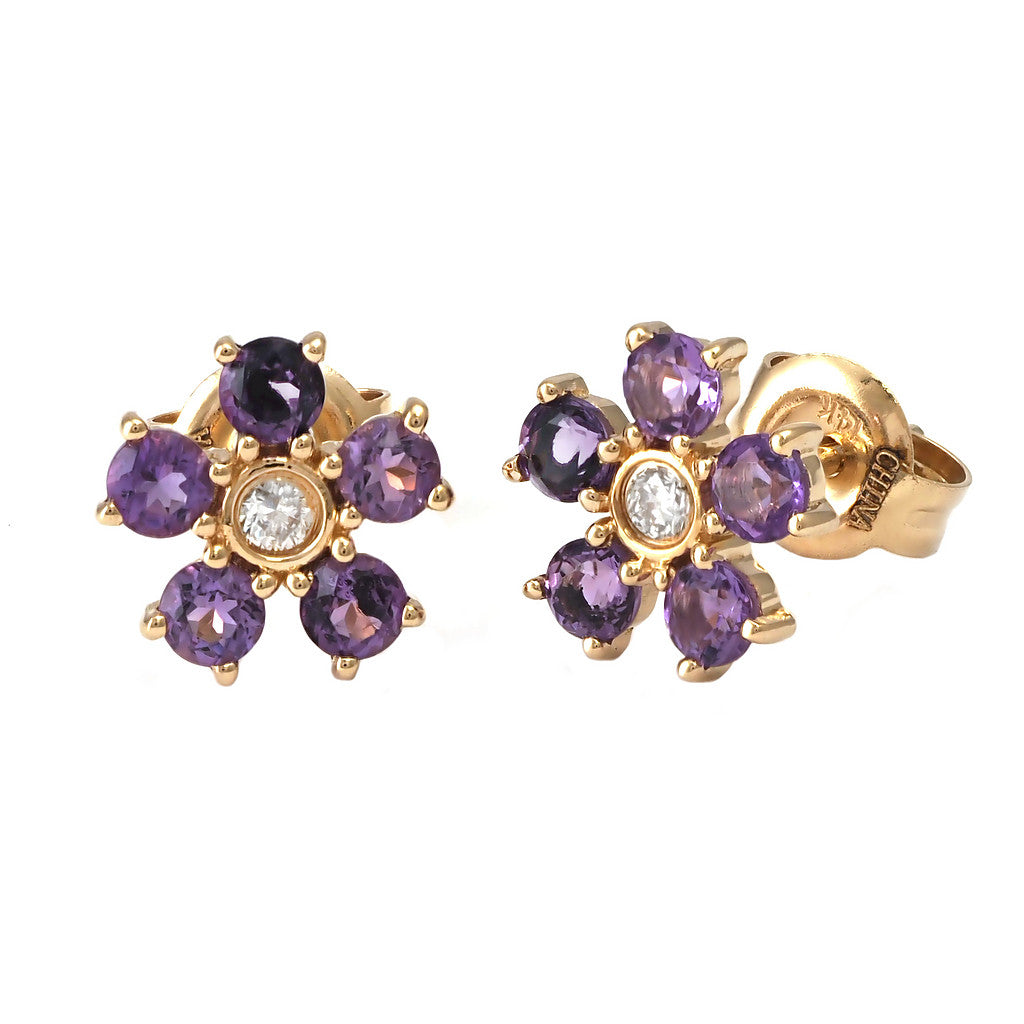 Flower Stud Earrings