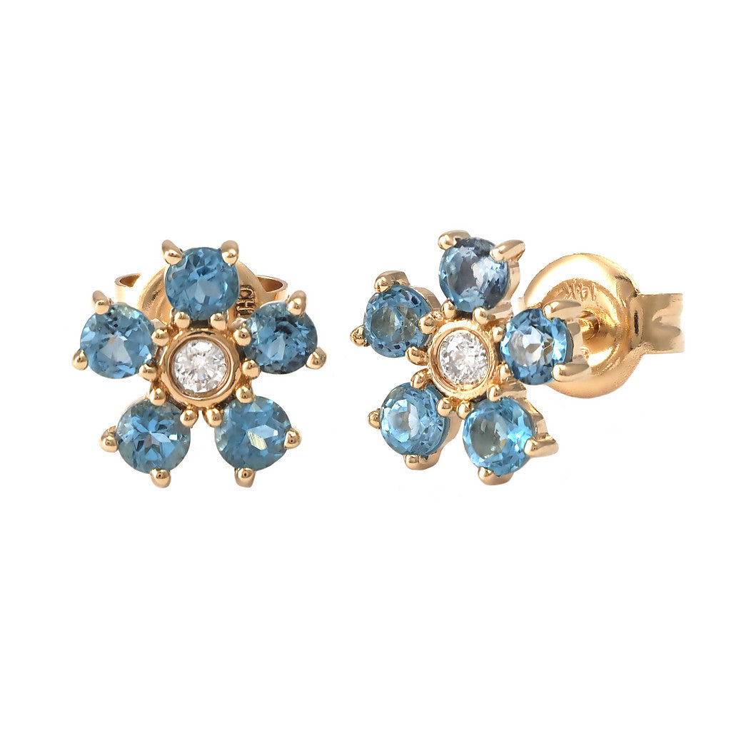 Flower Stud Earrings