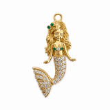 Diamond Mermaid Charm