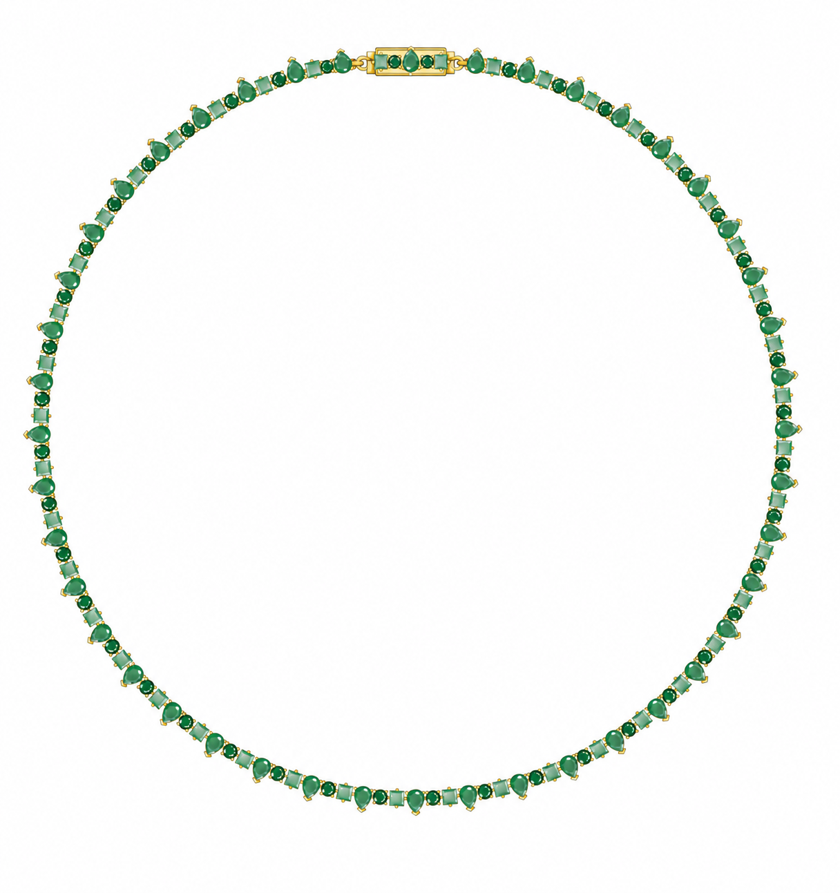 Ruffle Riviera Necklace