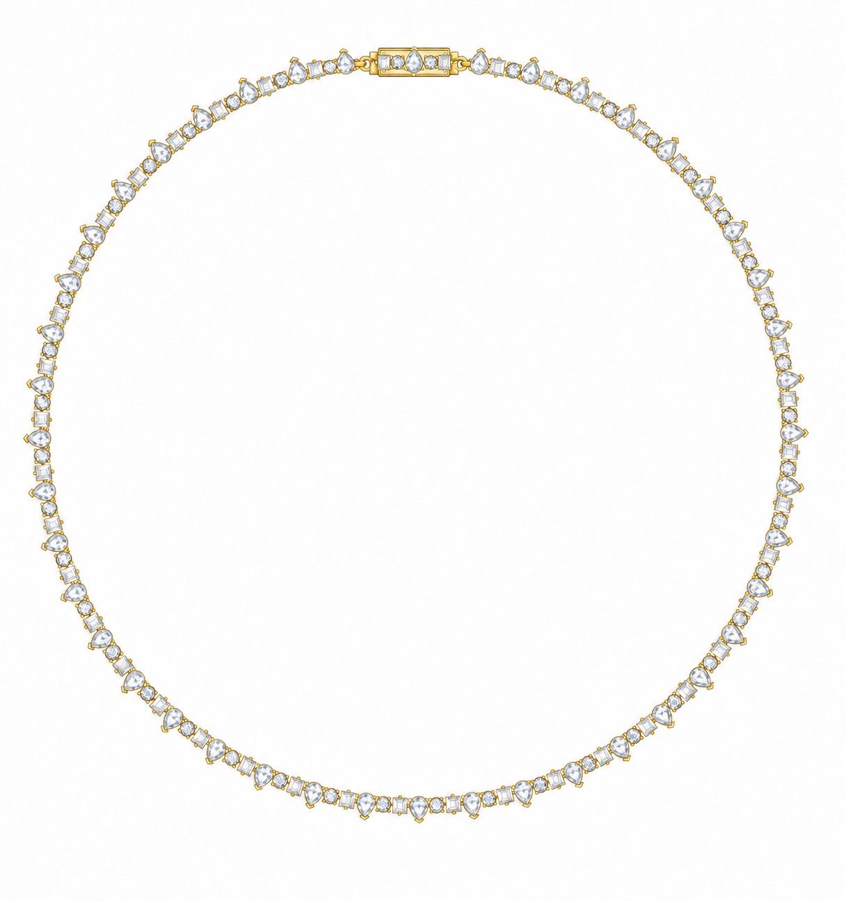 Ruffle Riviera Necklace