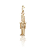 14k Gold Nutcracker Charm