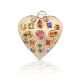 Candy Heart Shaped Pendant