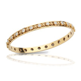 Diamond Flower Bangle