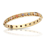 Diamond Flower Bangle