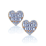Heart Studs