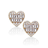 Heart Studs