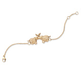 Lucky Double Elephant Bracelet