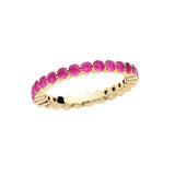 Candy Gem Eternity Bands