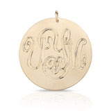 Classic Hand Engraved Pendant