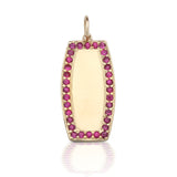 Custom Heirloom Rectangle Pendant