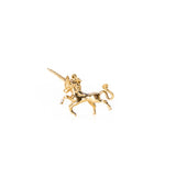 14k Gold Unicorn Charm