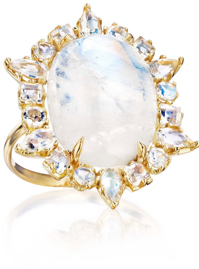 Moonstone Cocktail Ring