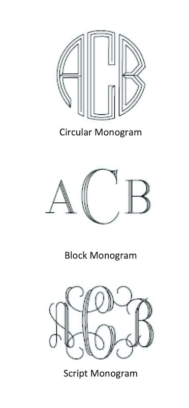 Monogram Dis Engraved Monogram Disc – Emily & Ashley