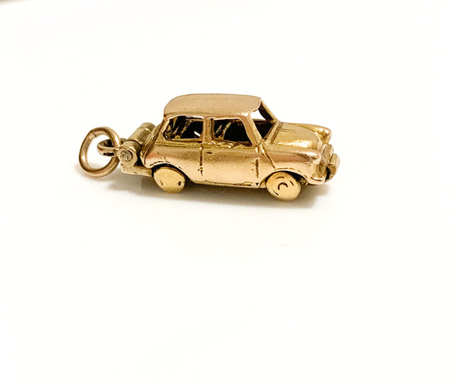 Vintage Gold Car Charm