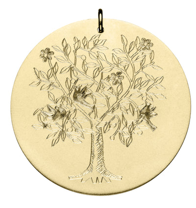 Engraved Tree of Life Disc